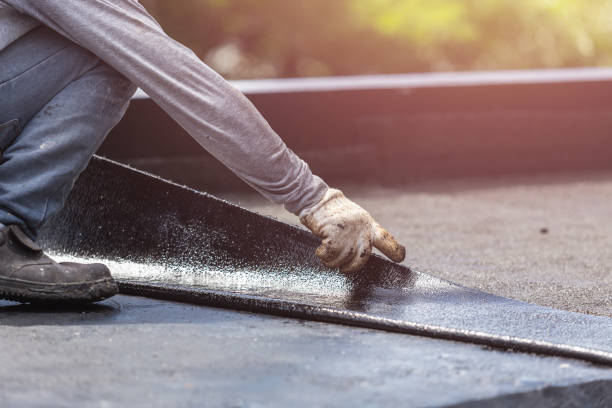 Professional Basement Waterproofing technician working in Macomb, MI